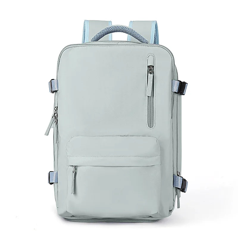 Compact Travel Bag with Laptop and Shoe Pocket