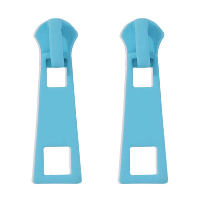 Fun Small Zip Pouch Earrings