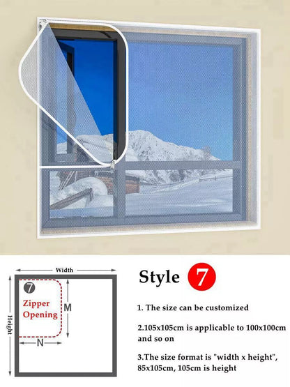 Warm Waterproof Double Layer Insulation Window Film