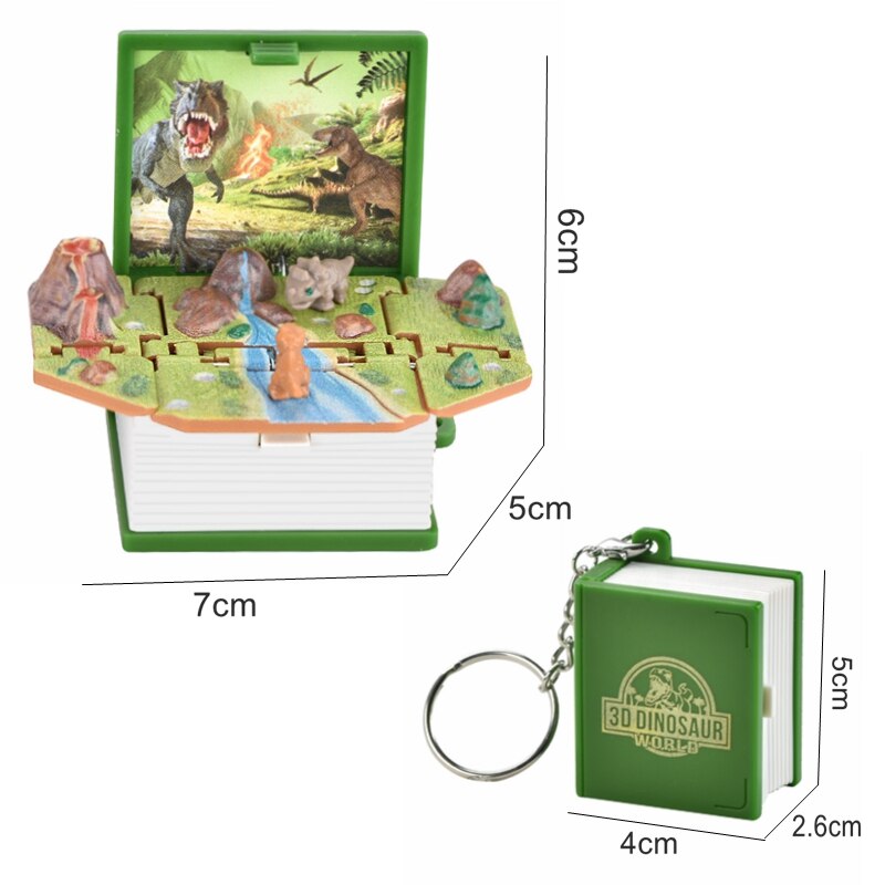 Fun 3D T-Rex Small Keychain Figure
