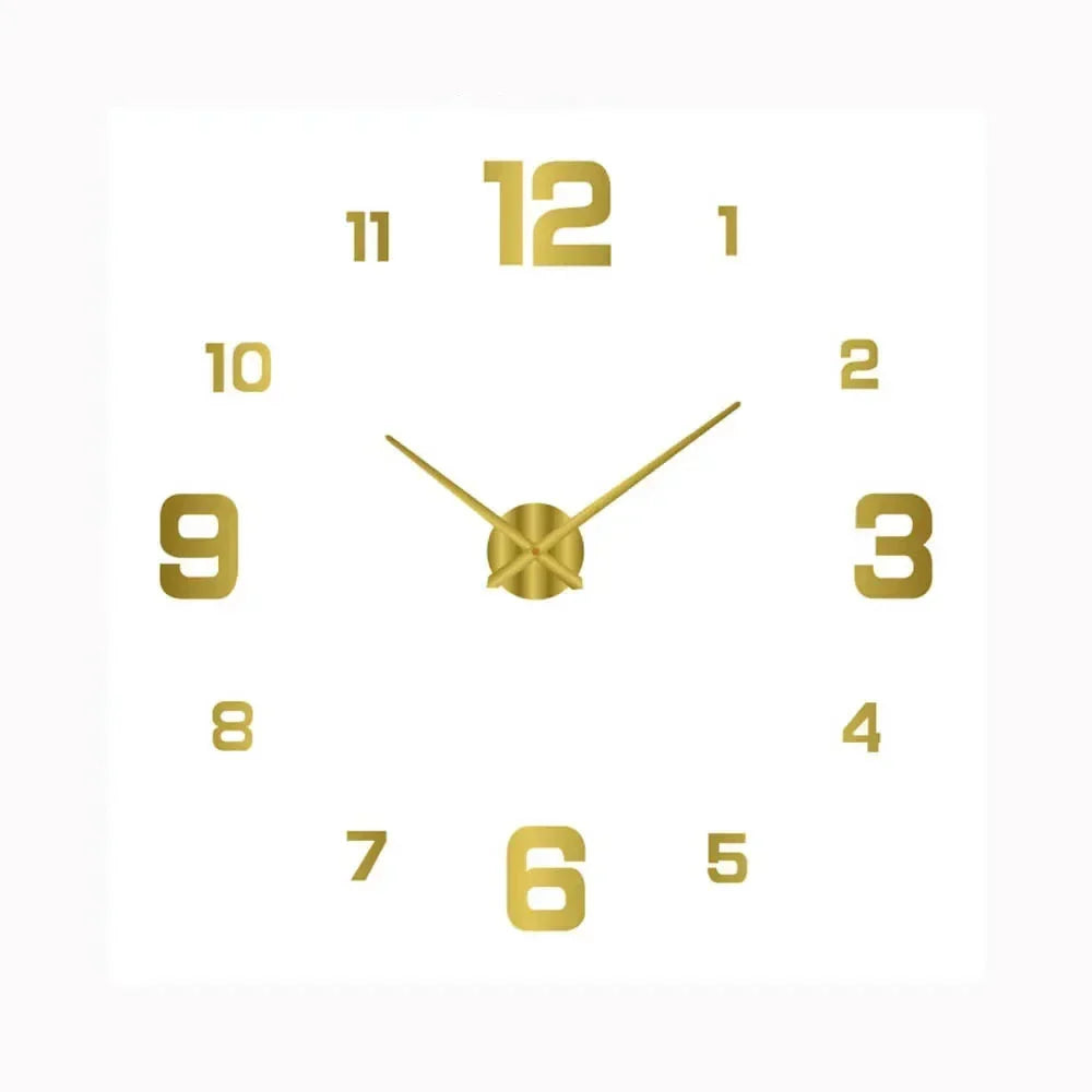 Quiet Digital Wall Clock in Traditional 8 Inch Design