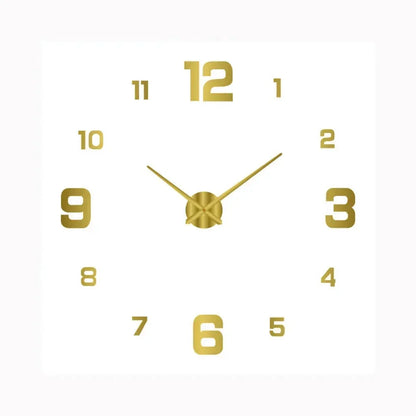 Quiet Digital Wall Clock in Traditional 8 Inch Design
