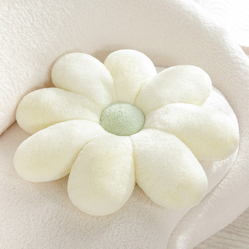 Soft Floral Pillow Cover