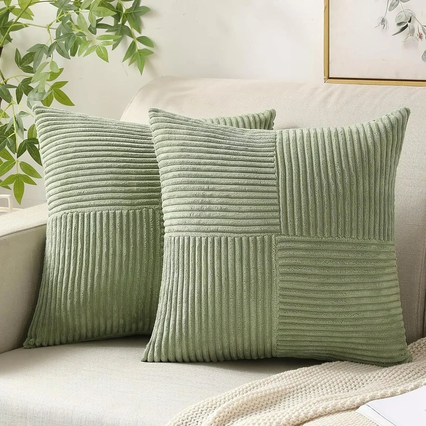 Decorative Pillow Covers Set of 2 for Home