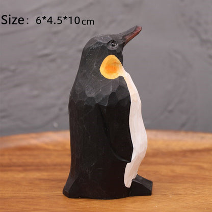 Adorable Handcrafted Wood Animal Figurines