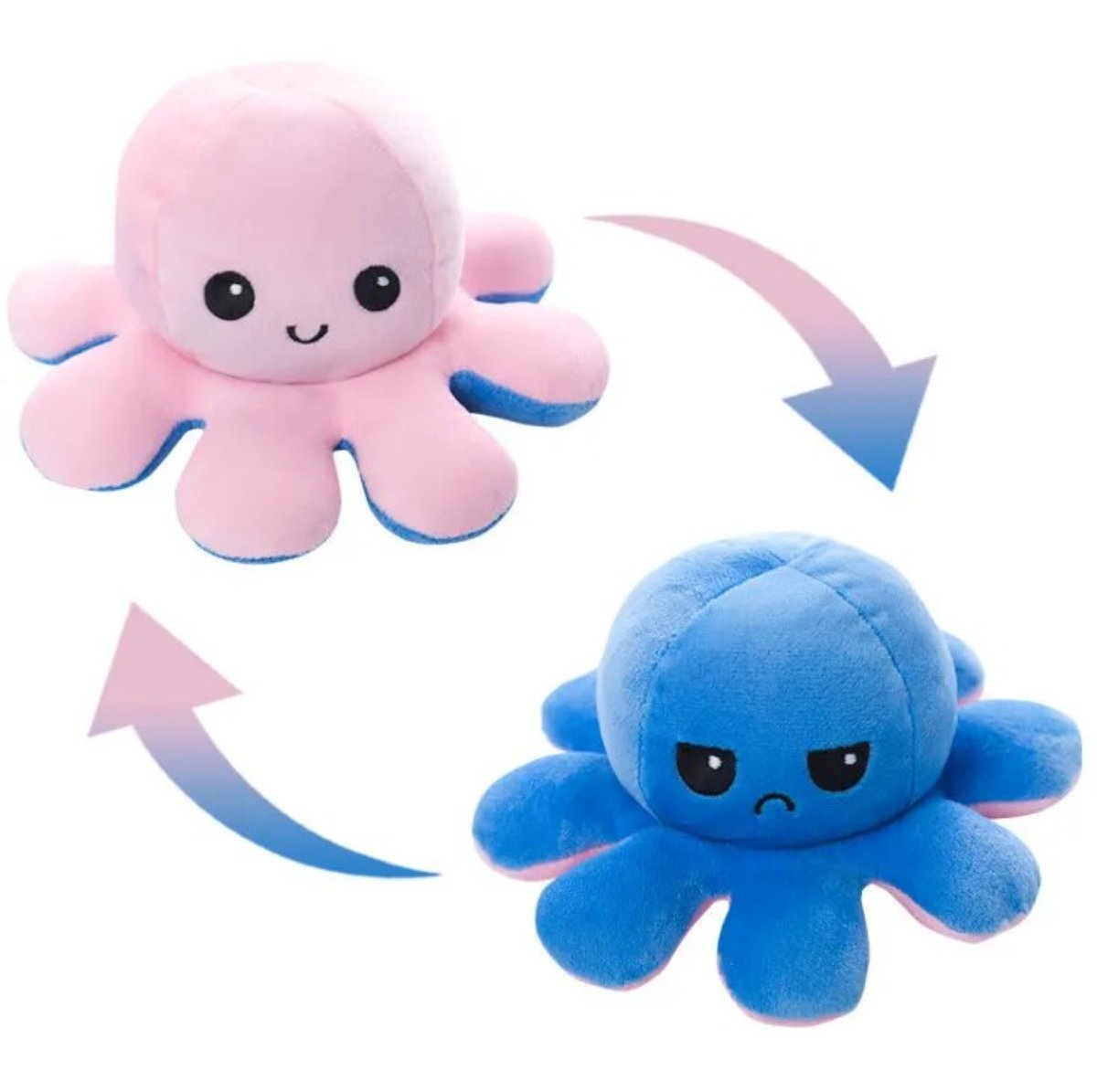 Cute Octopus Plush Toy with 2 Faces - Befez