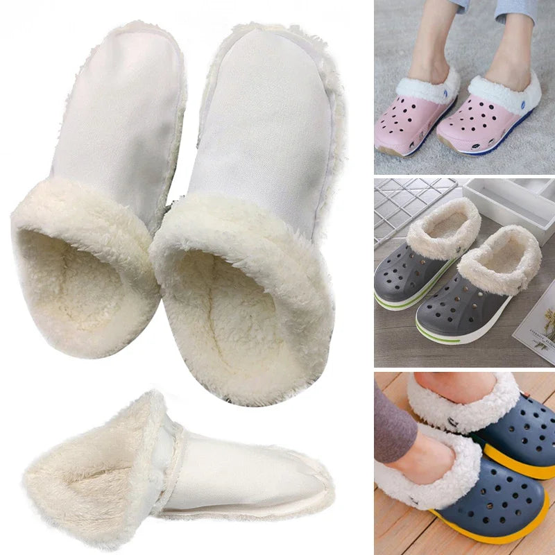 Soft Crocs Fuzzy Shoe Insoles