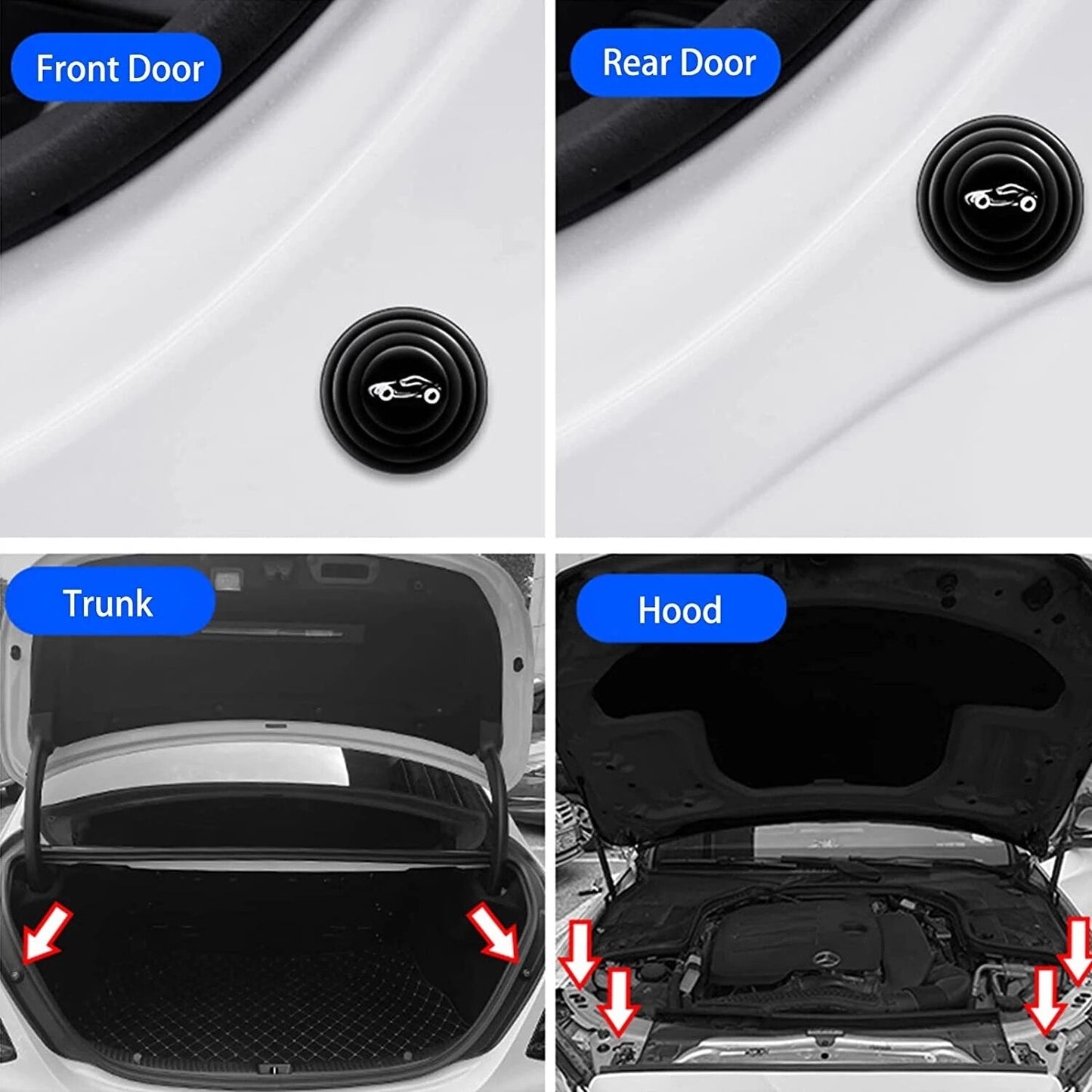 Car Door Protector Soft Cushion Pads