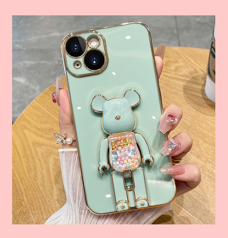 Fun Bear Design Phone Cover