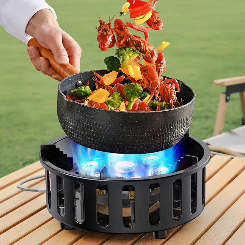 Portable Outdoor Camping Gas Stove with Auto Ignition