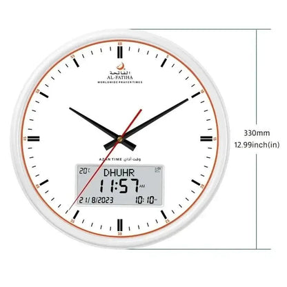 Digital Islamic Prayer Clock with Auto Azan Adjustment