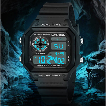 Tactical Heavy Duty Water Resistant Chrono Watch