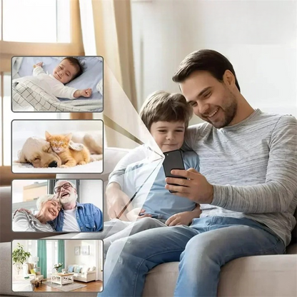 Compact Wireless Home Security Camera System