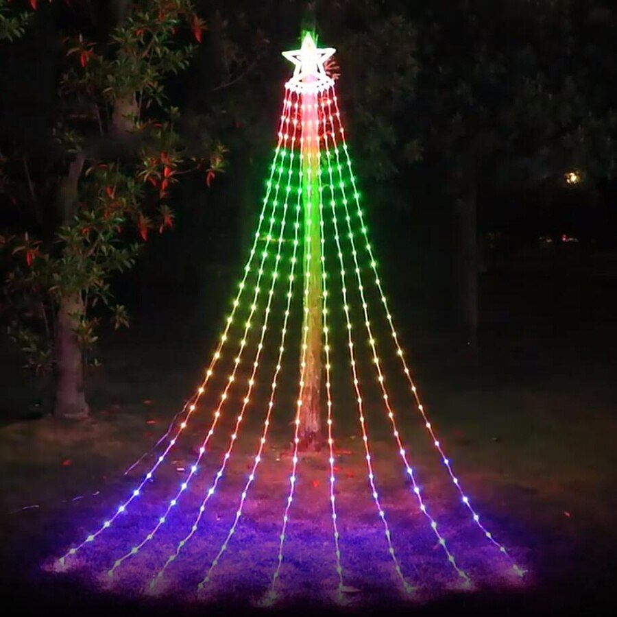 Colorful Indoor Christmas Tree LED Fairy Lights