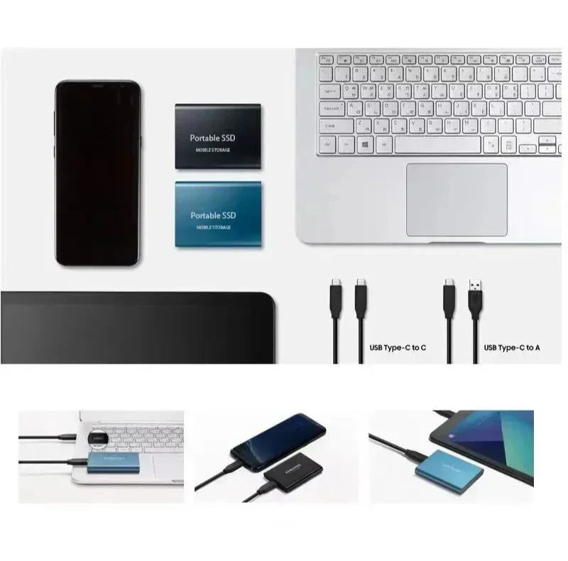 Fast SSD Storage Drive for Laptops and Computers