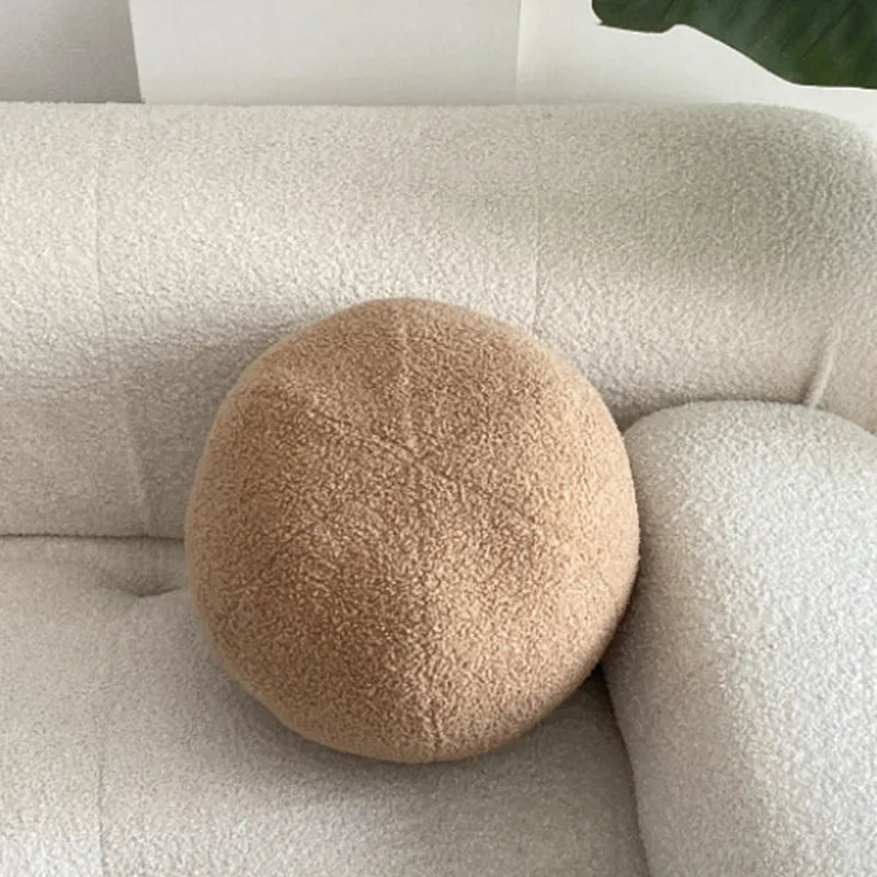 Soft Abstract Throw Pillow