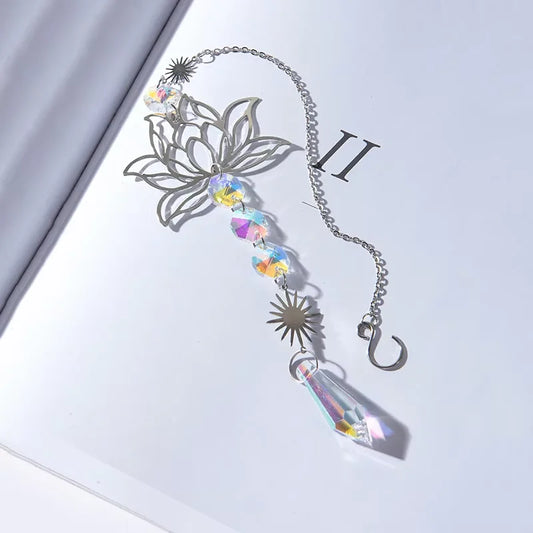 Beautiful Crystal Glass Wind Chime for Home Decor - Befez