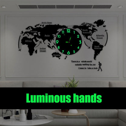Colorful Modern 3D Wall Clock Kit