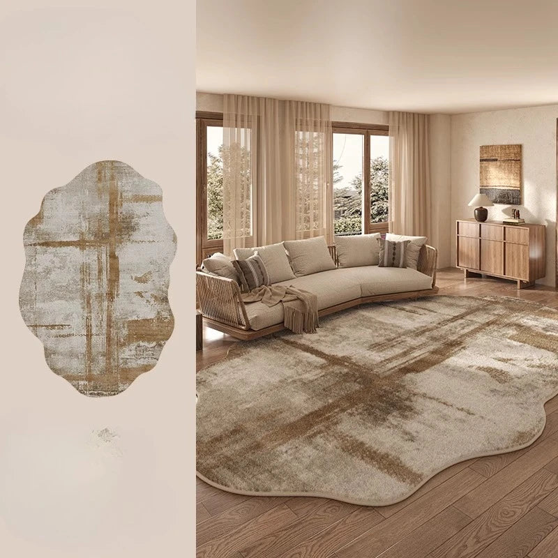 Soft Glow Plush Area Rug Lamp for Bed and Living Room