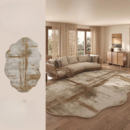 Soft Glow Plush Area Rug Lamp for Bed and Living Room