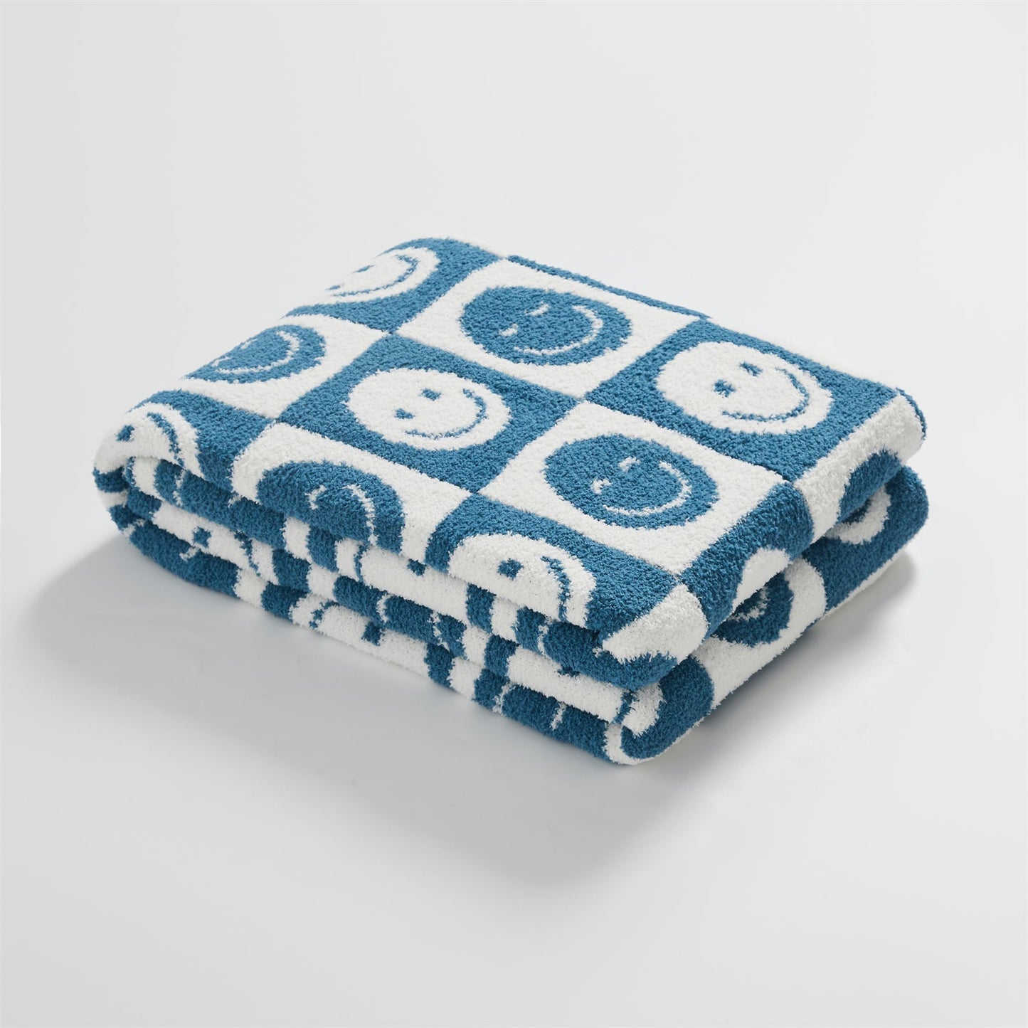 Colorful Plaid Throw Blanket