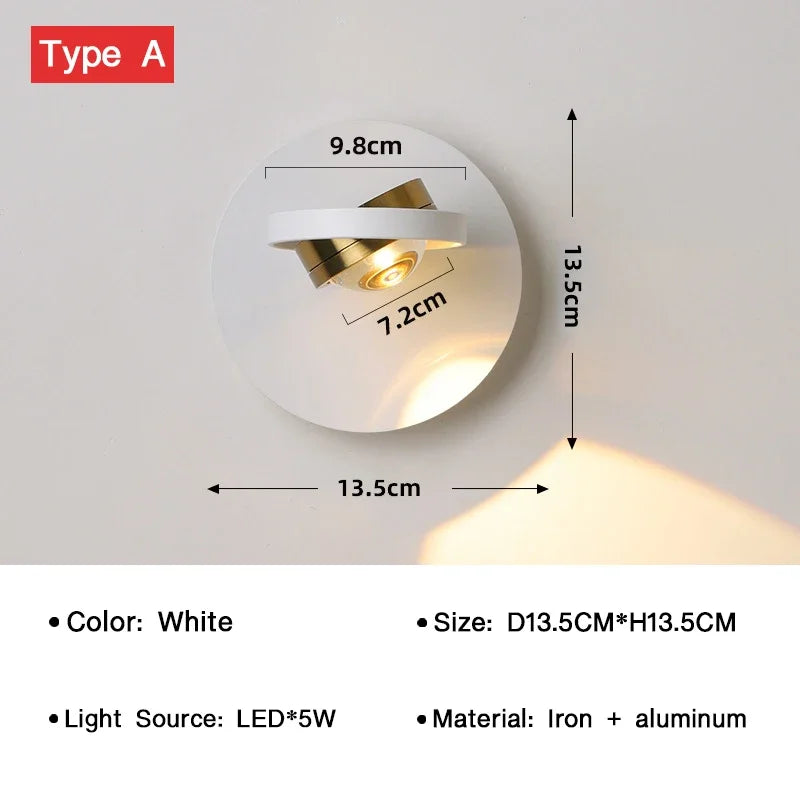 Flexible LED Wall Light for Home and Office Use