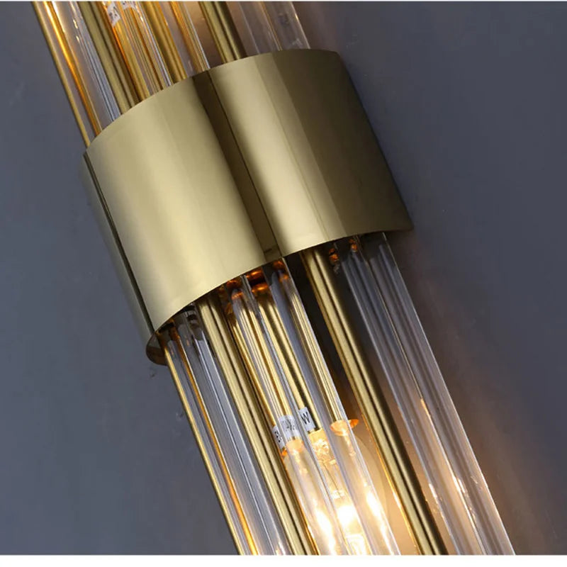Premium Gold LED Wall Light Fixture