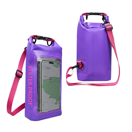 Waterproof Dry Sack 2L with Phone Window for Water Sports - Befez