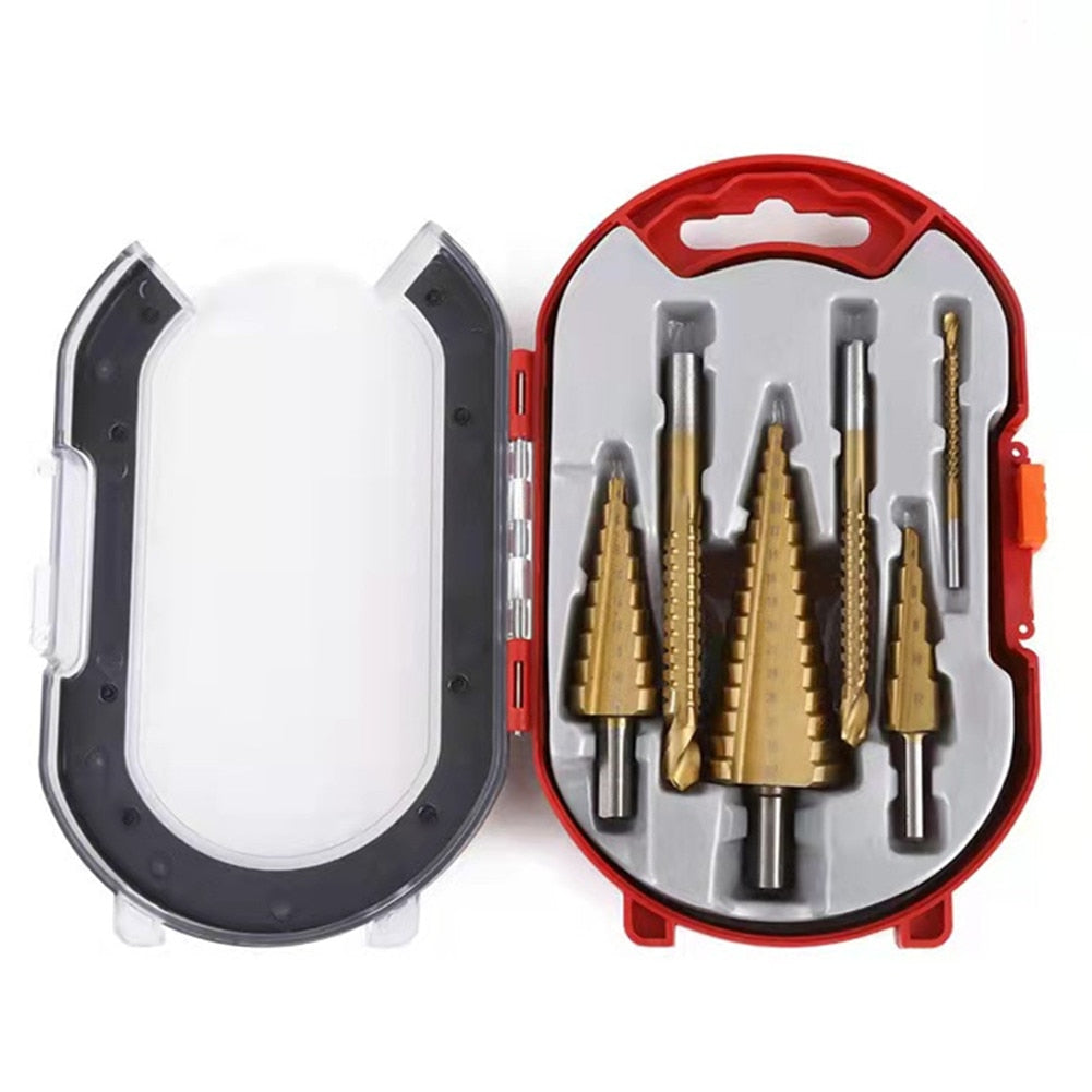 Heavy Duty Titanium Drill Bit Set for Metal and Wood - Befez