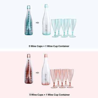 Befez | Unique Travel Drink Glasses with Bottle