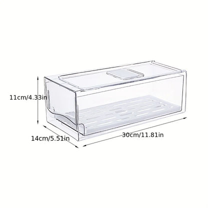 Compact Fridge Storage Container for Food & Produce - Befez