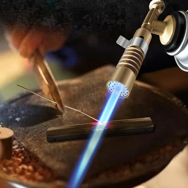 Portable Butane Soldering Torch with Adjustable Flame - Befez