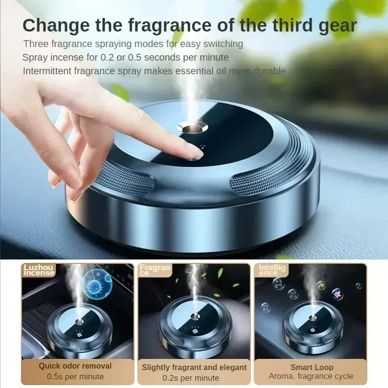 Compact Aroma Diffuser Kit with 3 Essential Oils
