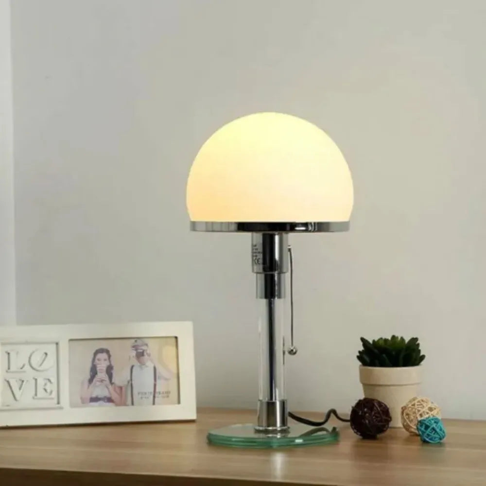 Simple Elegant Glass LED Desk Lamp