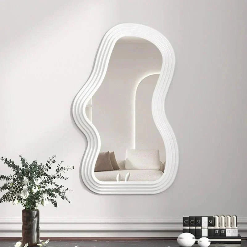 Round Cloud Wall Mirror for Home Decoration