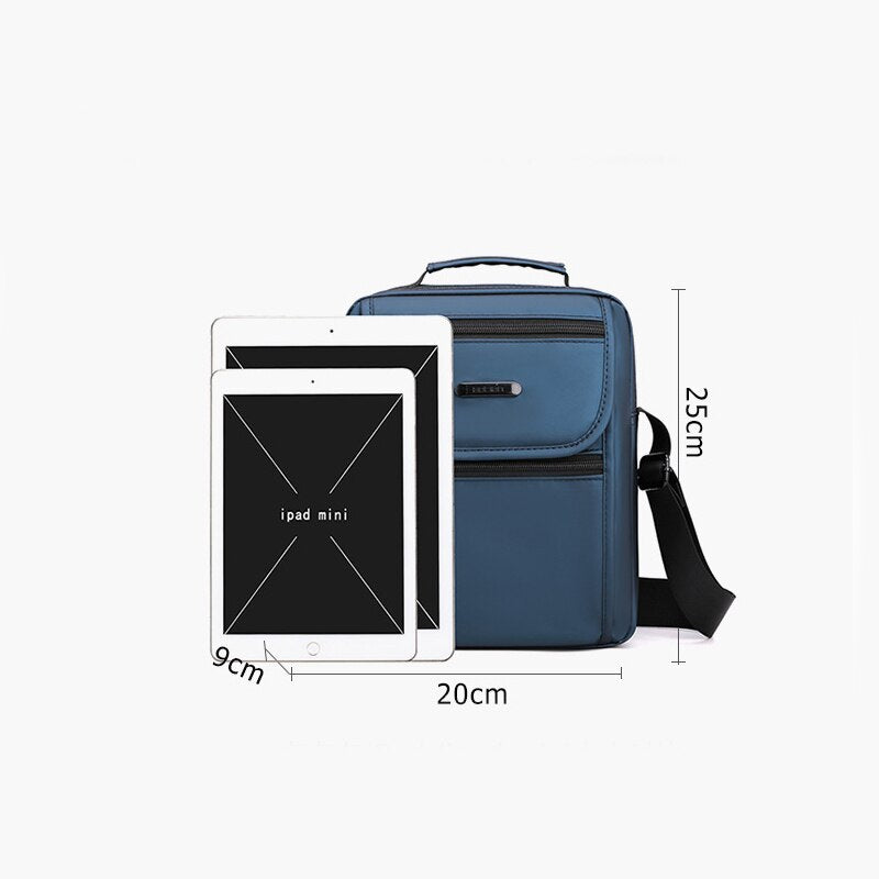Practical Spacious Folding Crossbody Messenger Bag