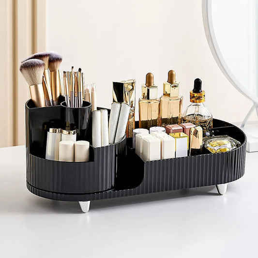 Premium Cosmetic Storage with Compact Rotating Tray - Befez