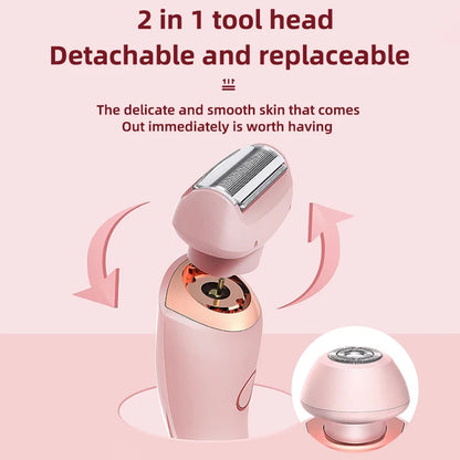 Smooth men's electric shaver
