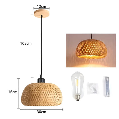Stylish Woven Pendant Lamp