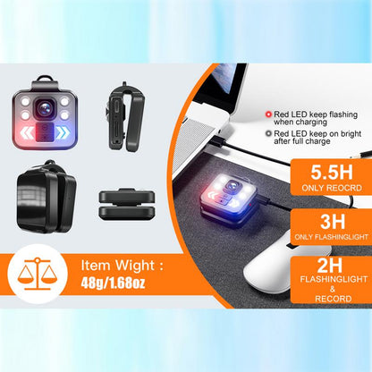 Compact Mini HD Body Wearable Video Camera