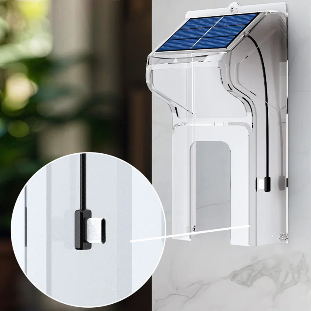 Wireless Solar Powered Wi-Fi Video Doorbell Camera