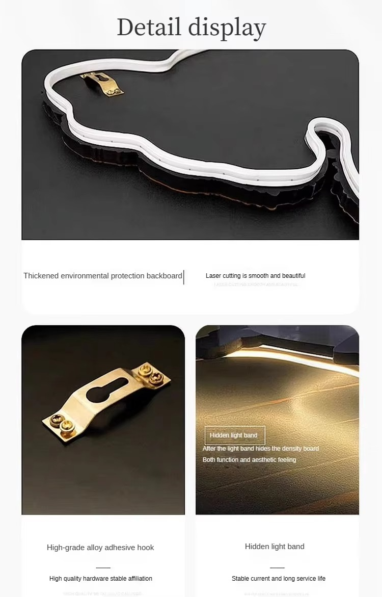 Stylish LED Wall Light for Home and Bedroom