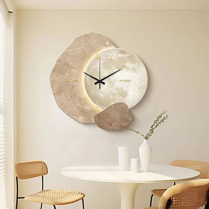 Simple Modern Wall Clock in Nordic Style