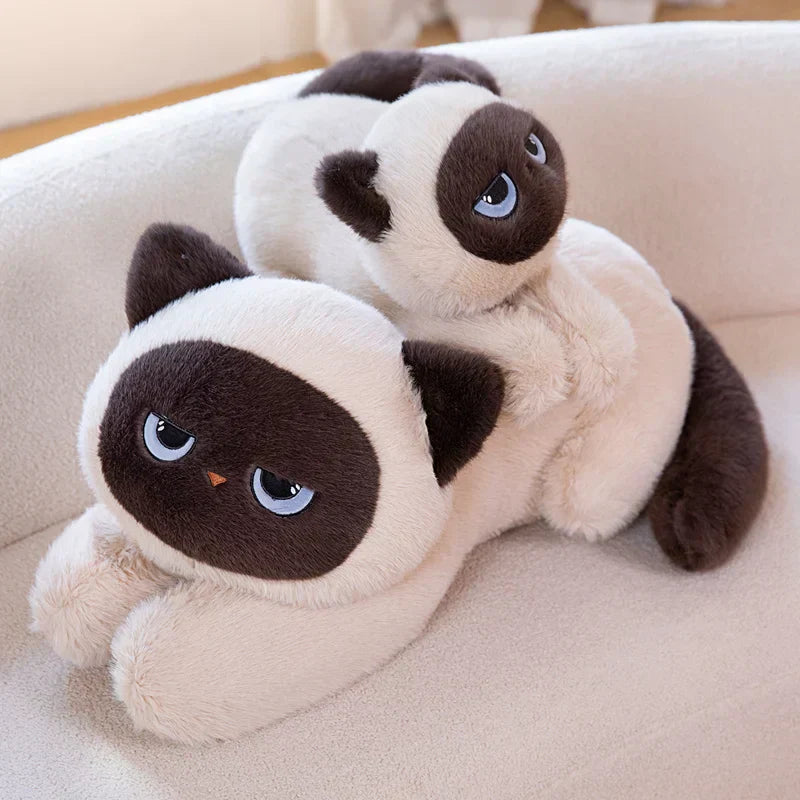 Adorable Siamese Kitten Soft Plush Toy