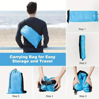Portable Comfort Air Couch, Easy Inflate, Indoor Outdoor Use