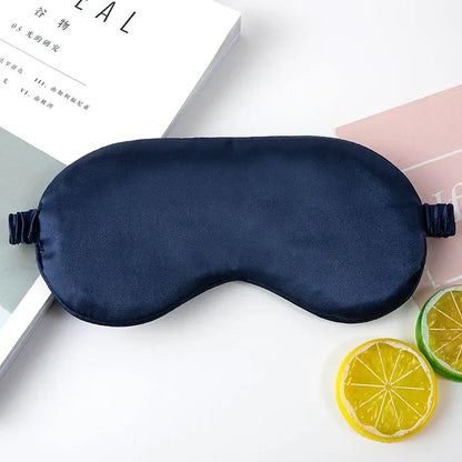 Silky Eye Mask with Ruffles for Sleep