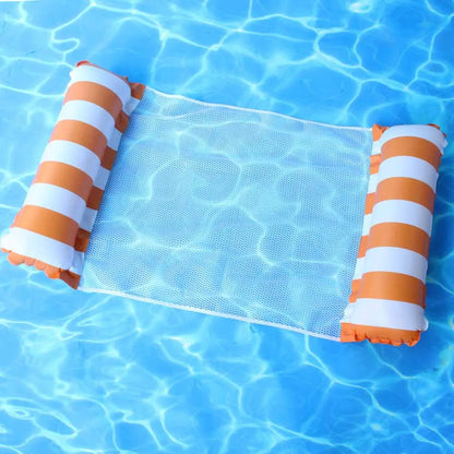 Comfortable Inflatable Pool Float with Back Support