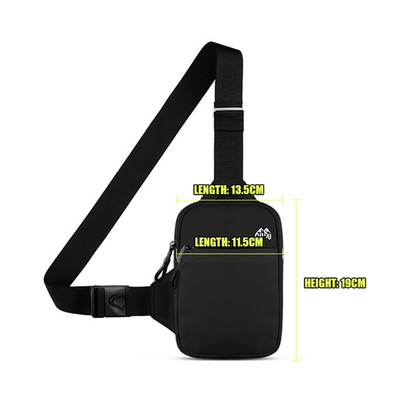 Waterproof Sports Sling Crossbody Bag