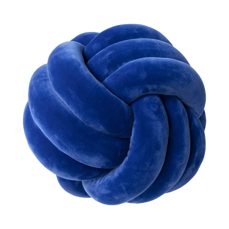 Soft Velvet Knot Pillow