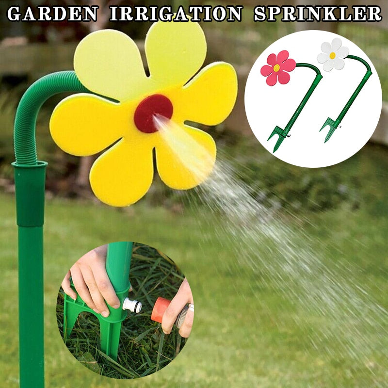 Colorful Spin Sprinkler for Garden Lawn